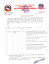 तेश्रो पटक दरखास्त आह्वान सम्बन्धि सूचना |